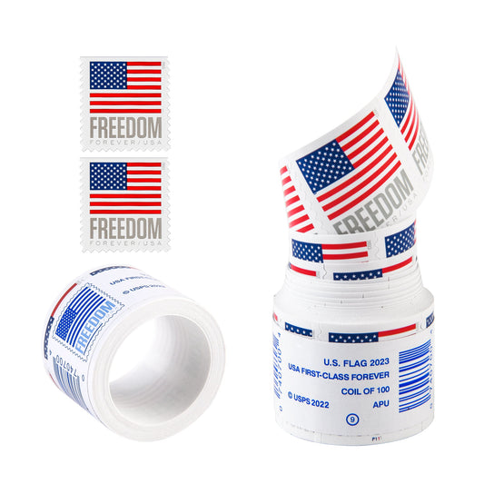 2023 US Flags / Freedom Booklets Rolls Forever First Class Postage Stamps image 1